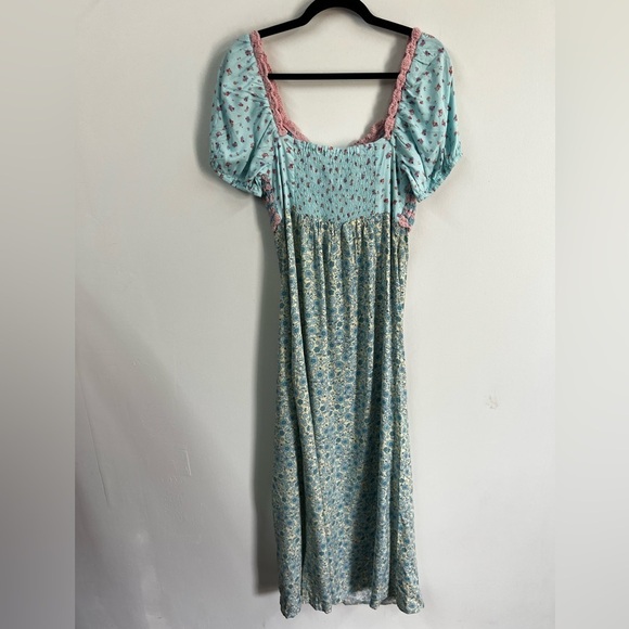 *NEW* ASOS Design Crochet Bardot Midi Dress - Picture 10 of 14